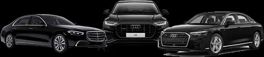Mercedes S-Class, Audi Q8 and Audi A8